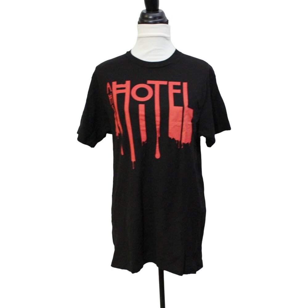 American Horror Story AHS Hotel Graphic Tee Black Grunge Streetwear L